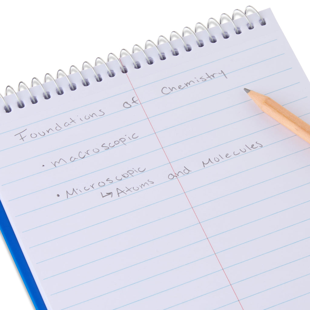 Poly Notebook, Blue, 6" x 9", 80 Sheets, 160 Pages - Image 5