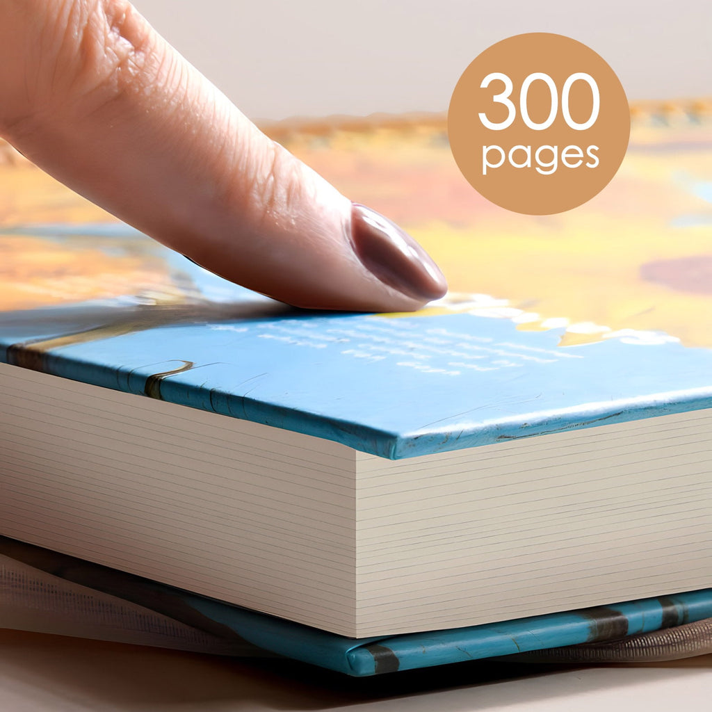 Large Spiral Notebook, B5, 8x10, Big, Hardcover, Lay-flat, Lined, Van Gogh Sunflower - Image 5