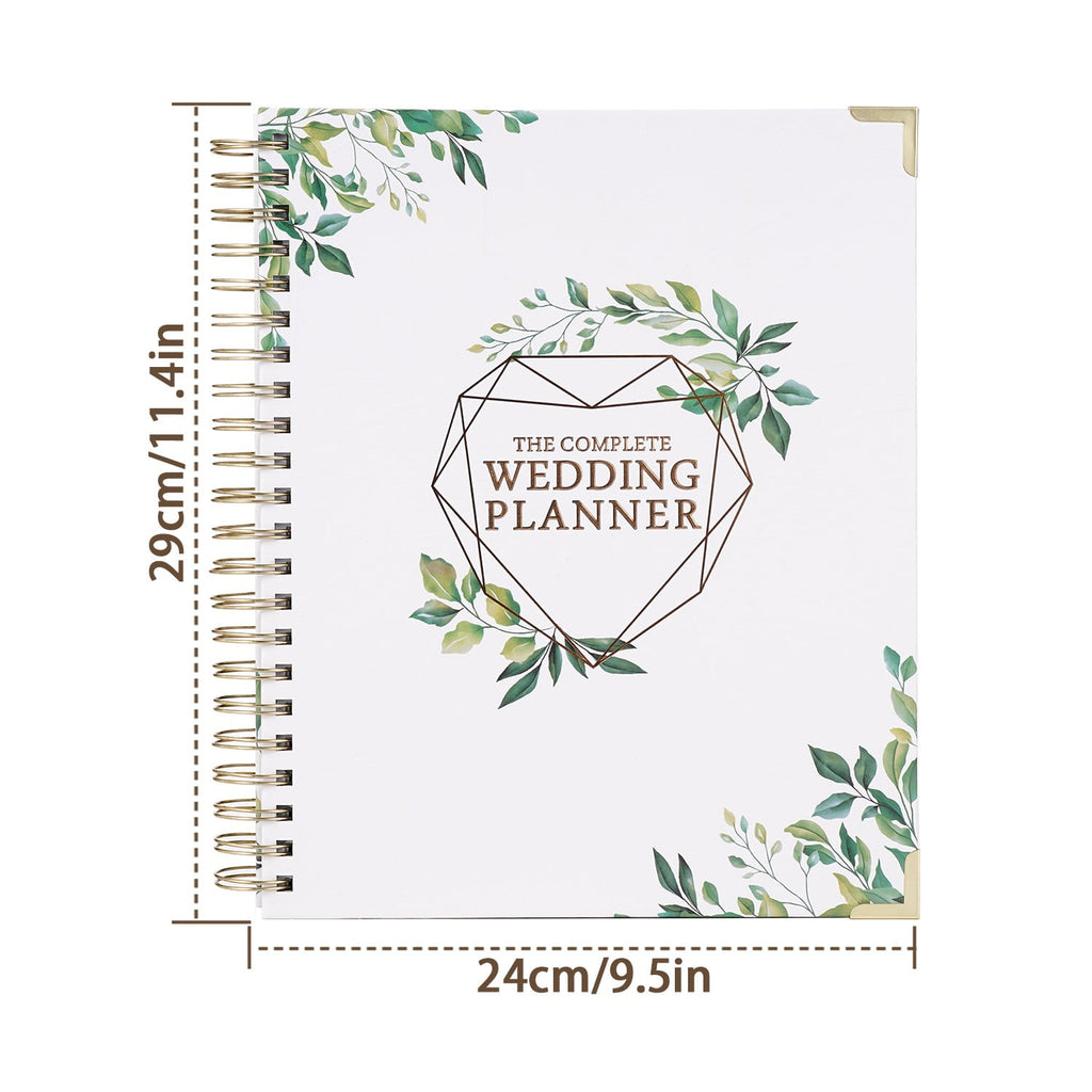 Wedding Planner Book and Organizer, 188 Pages Wedding Planner Book, Bridal Planning Binder with Countdown Calendar, B... - Image 2