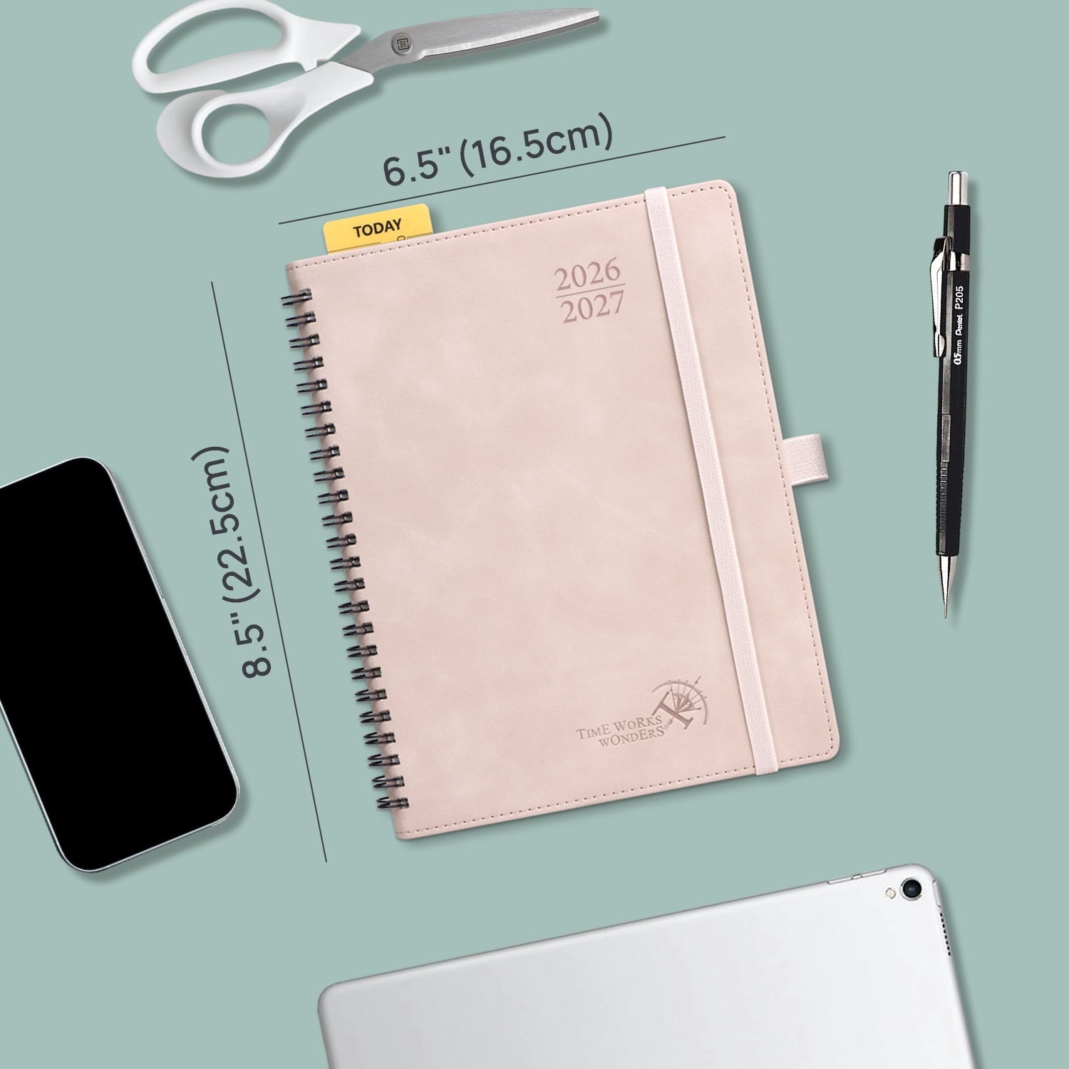 Planner 2026-2027, Weekly and Monthly Academic Planner Calendar Notebook, Jul.26-Jun.27, 6.5" x 8.5", Inner Pocket, M... - Image 2