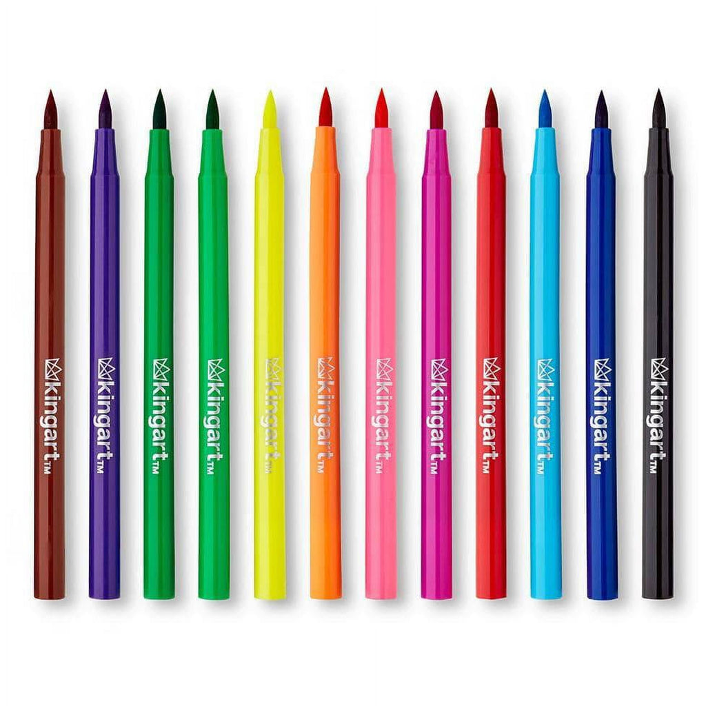 Studio, Watercolor Brush Markers, 12 Colors - Image 2
