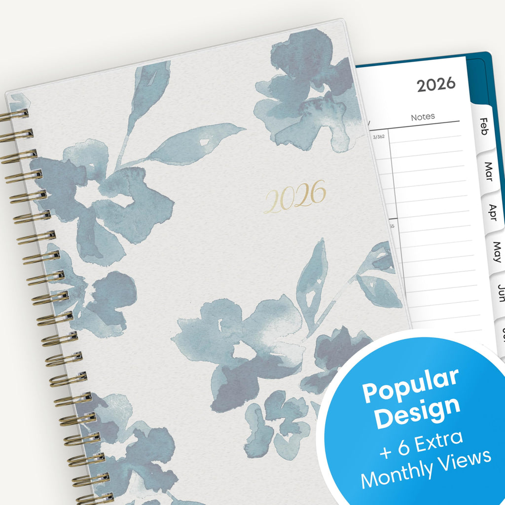 Blue Sky 2026 Weekly and Monthly Planner Calendar, January 2026 - December 2026, 5" x 8", Flexible Frosted Cover, Laminated Tabs, Durable Tw - Image 5