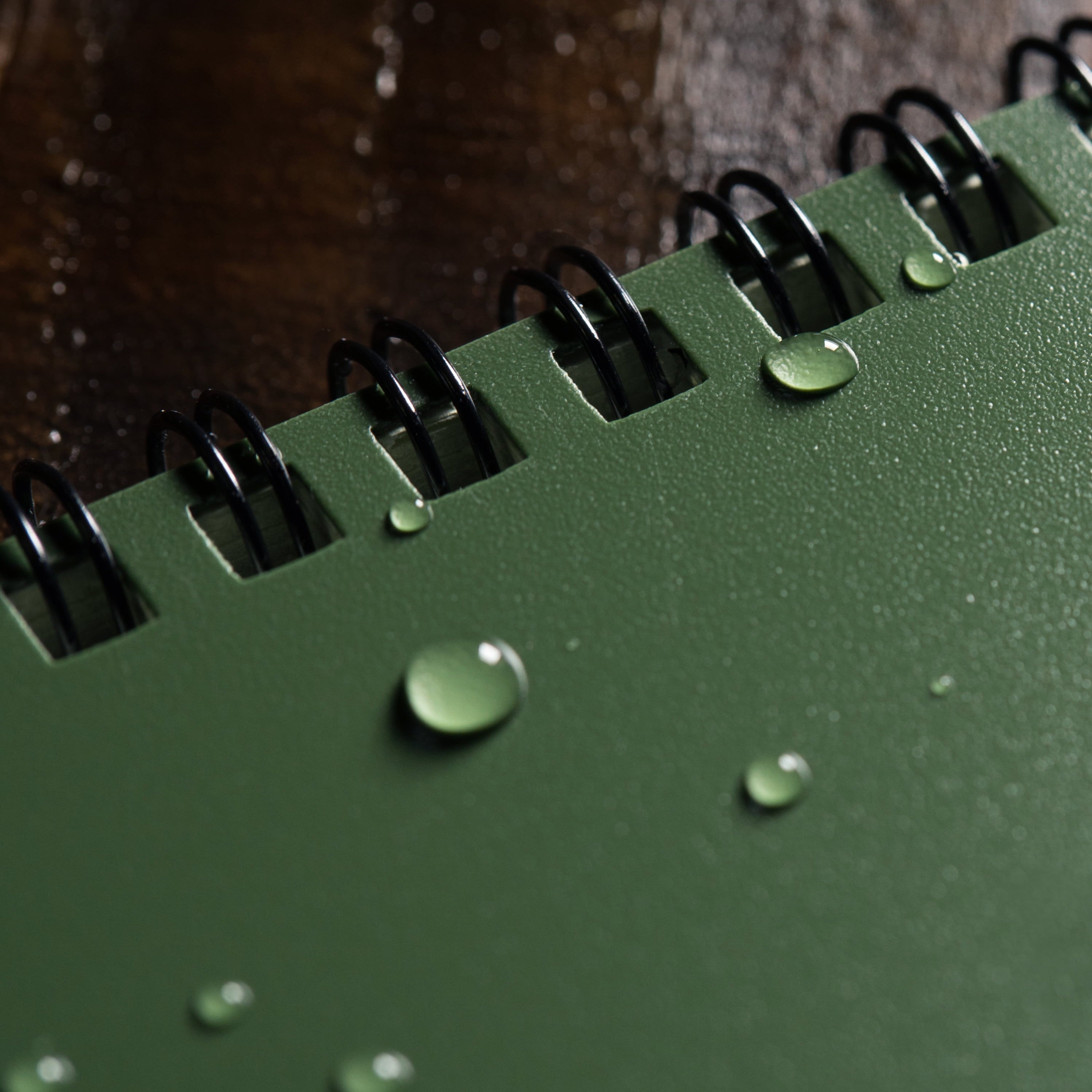 Weatherproof Notebook 3x5, 50 Pages, Orange - Image 2