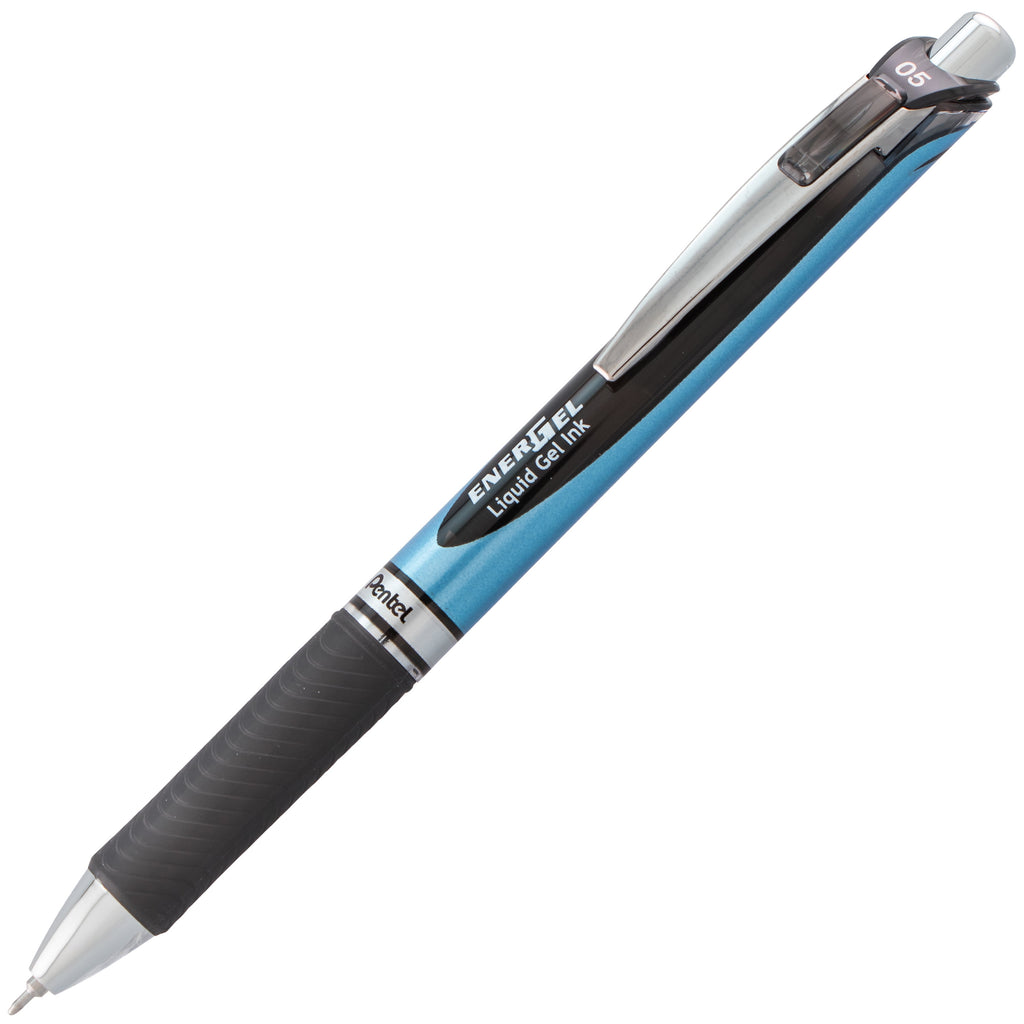 EnerGel RTX Gel Ink Pens, Medium Point, 0.7mm, Black and Blue Ink, 5 Count - Image 2