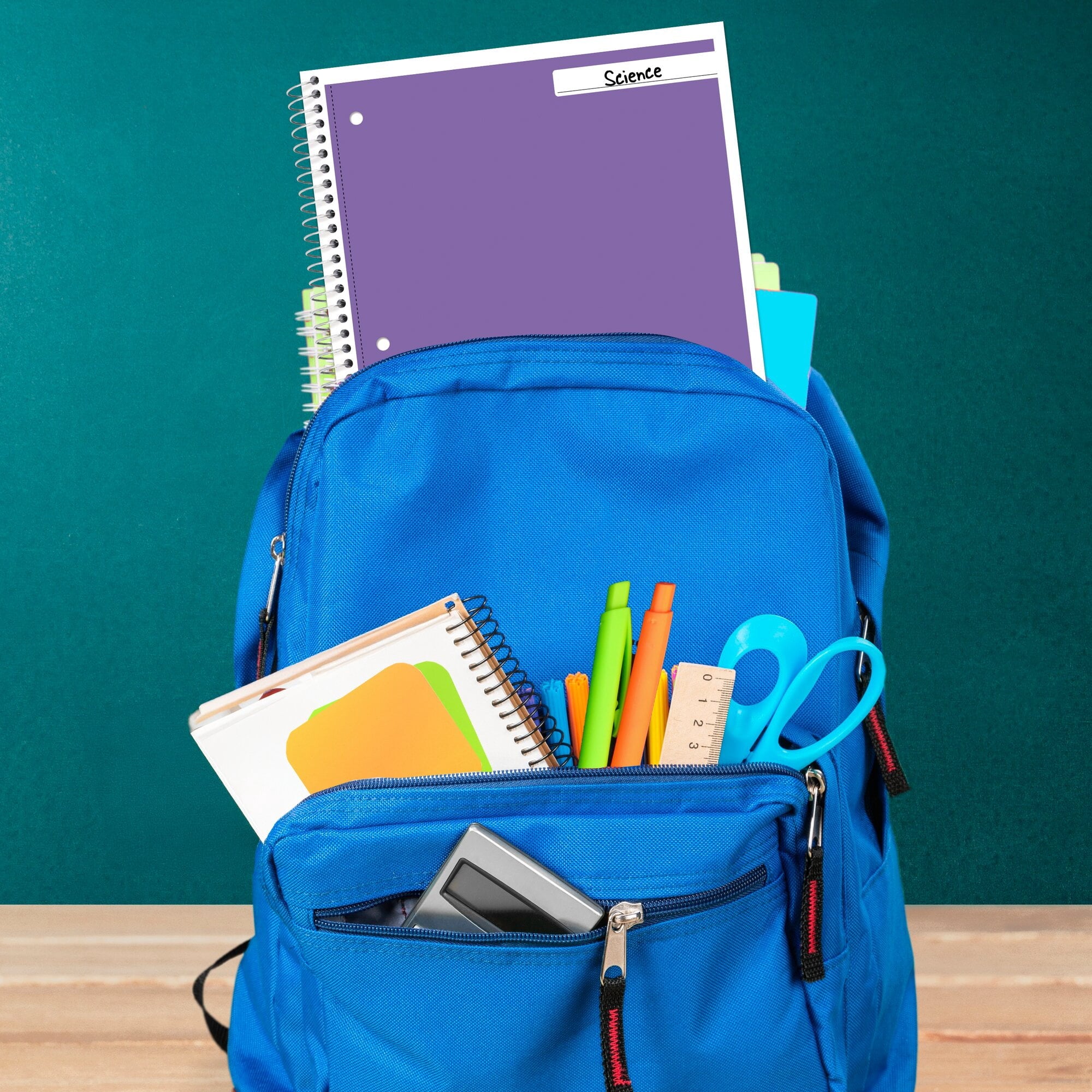 Mead Spiral Notebook, 1 Subject, College Ruled, 8" x 10.5", 70 Sheets, 6 Pack - Image 5