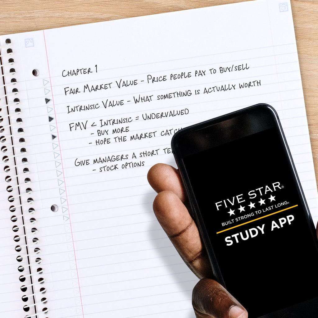 Five Star Align Notebook Plus Study App, 1 Subject, College Ruled, 8.5" x 11", Waves (820158FA-WMT) - Image 3