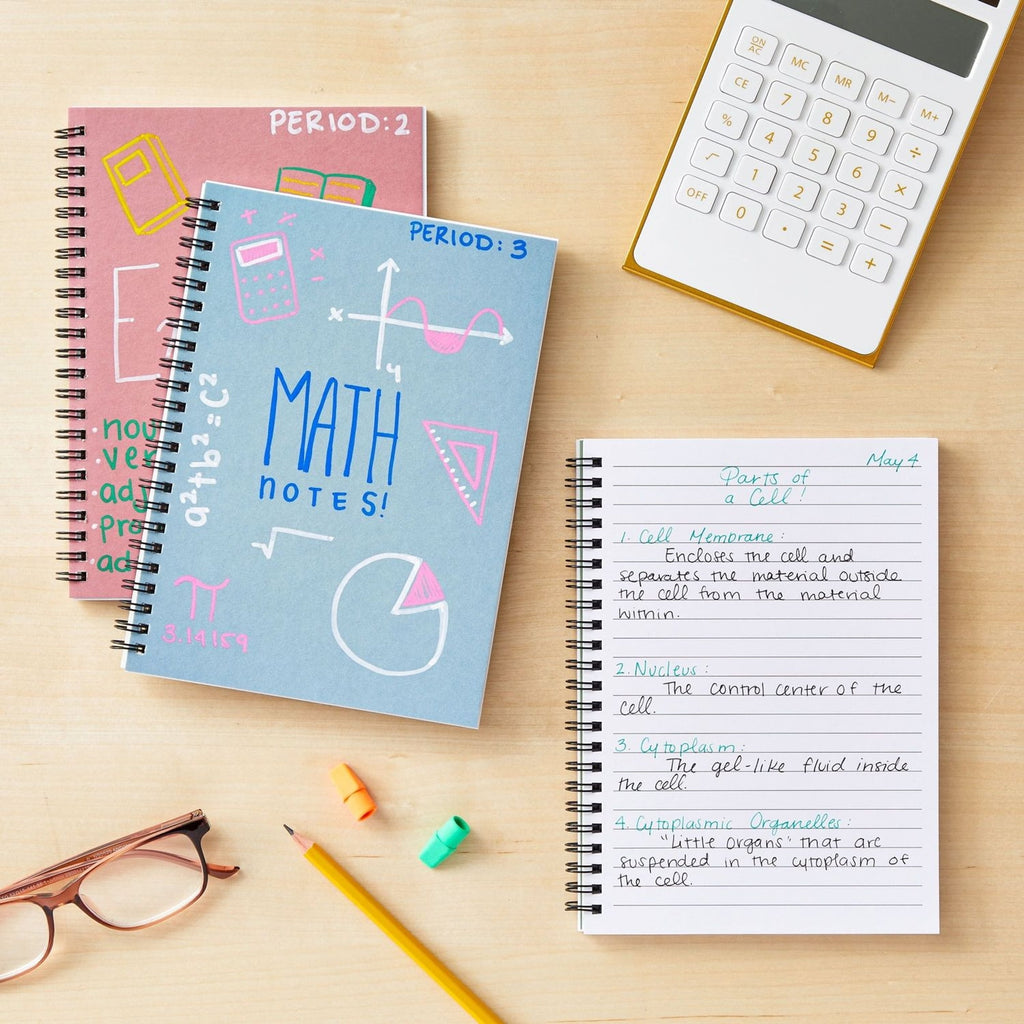 5 Pack 6x8 inch Spiral Journals, Small Notebooks Bulk with 120 Lined Pages for Work, Writing (5 Colors Kraft Covers) - Image 5