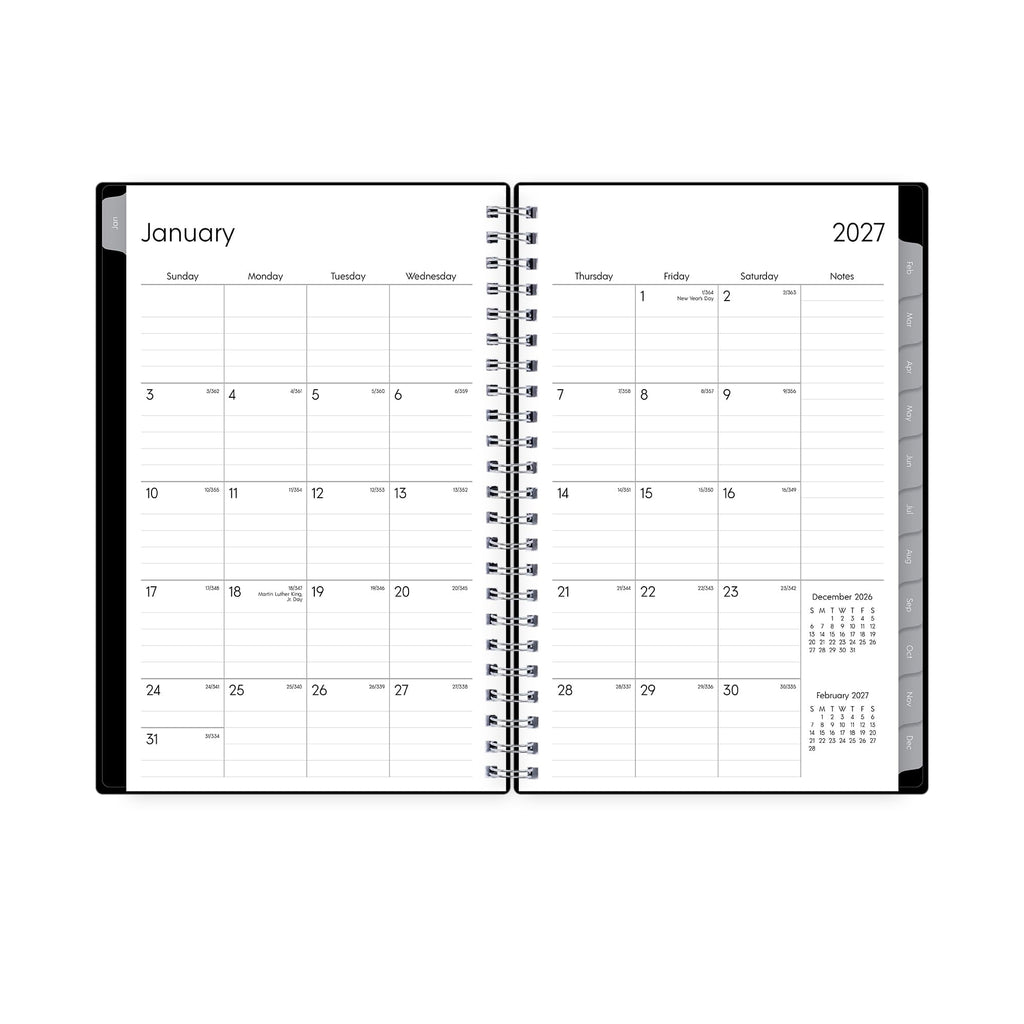 2027 Weekly and Monthly Planner Calendar, Includes January 2027 - December 2027, 5" x 8", Flexible Cover, Wirebound, ... - Image 4