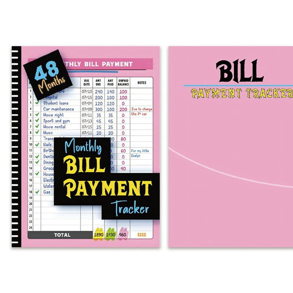 Tracker 48 Months Expense and Tracker with Calendar & Debt Payoff Planner - Image 2