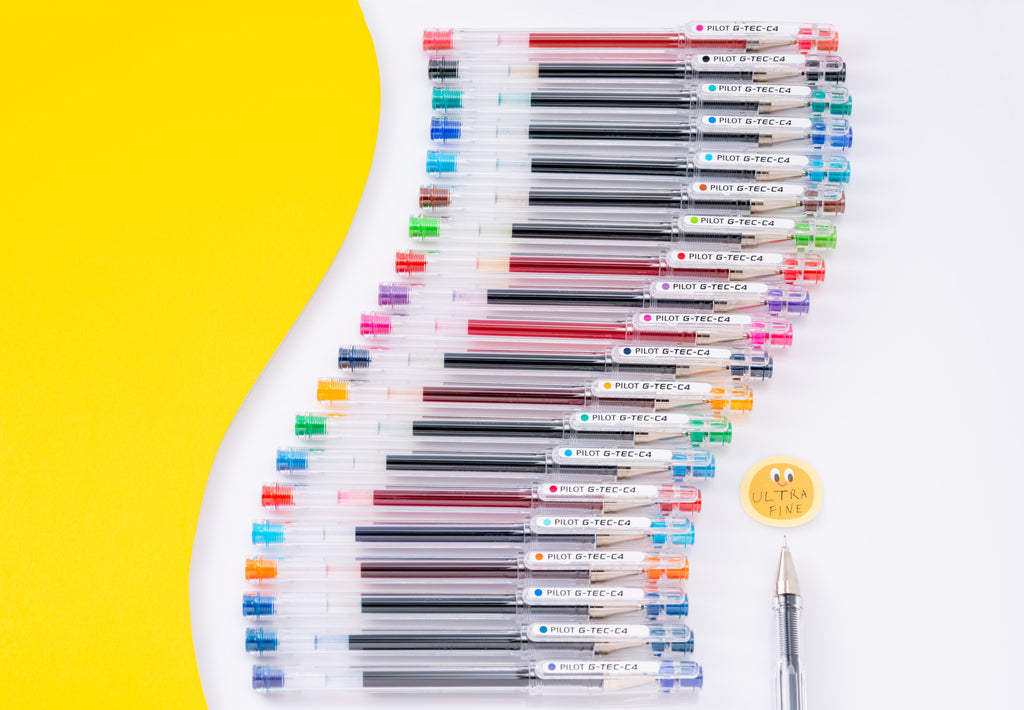 Ultra Gel Ink Stick Pen, Assorted Ink, .4mm, 10 Count - Image 5