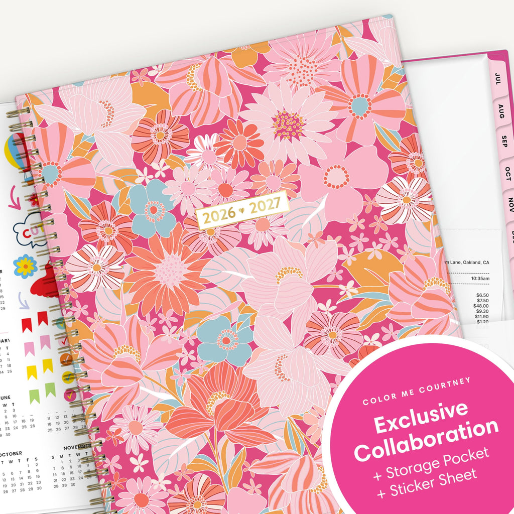 2026-2027 Weekly and Monthly Academic Year Planner Calendar, July 2026 - June 2027, 8.5" x 11", Flexible Cover, Wireb... - Image 6