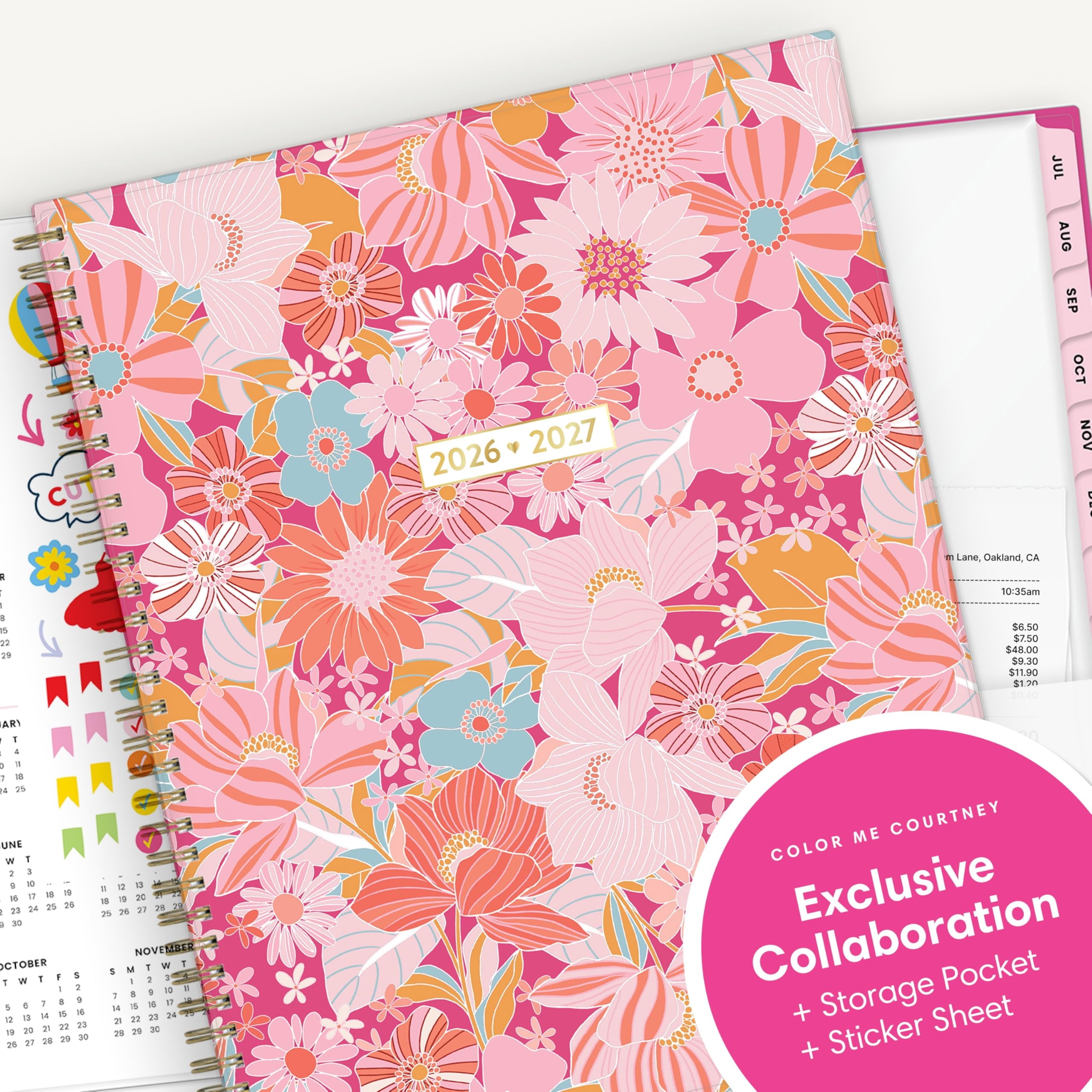 2026-2027 Weekly and Monthly Academic Year Planner Calendar, July 2026 - June 2027, 8.5" x 11", Flexible Cover, Wireb... - Image 6