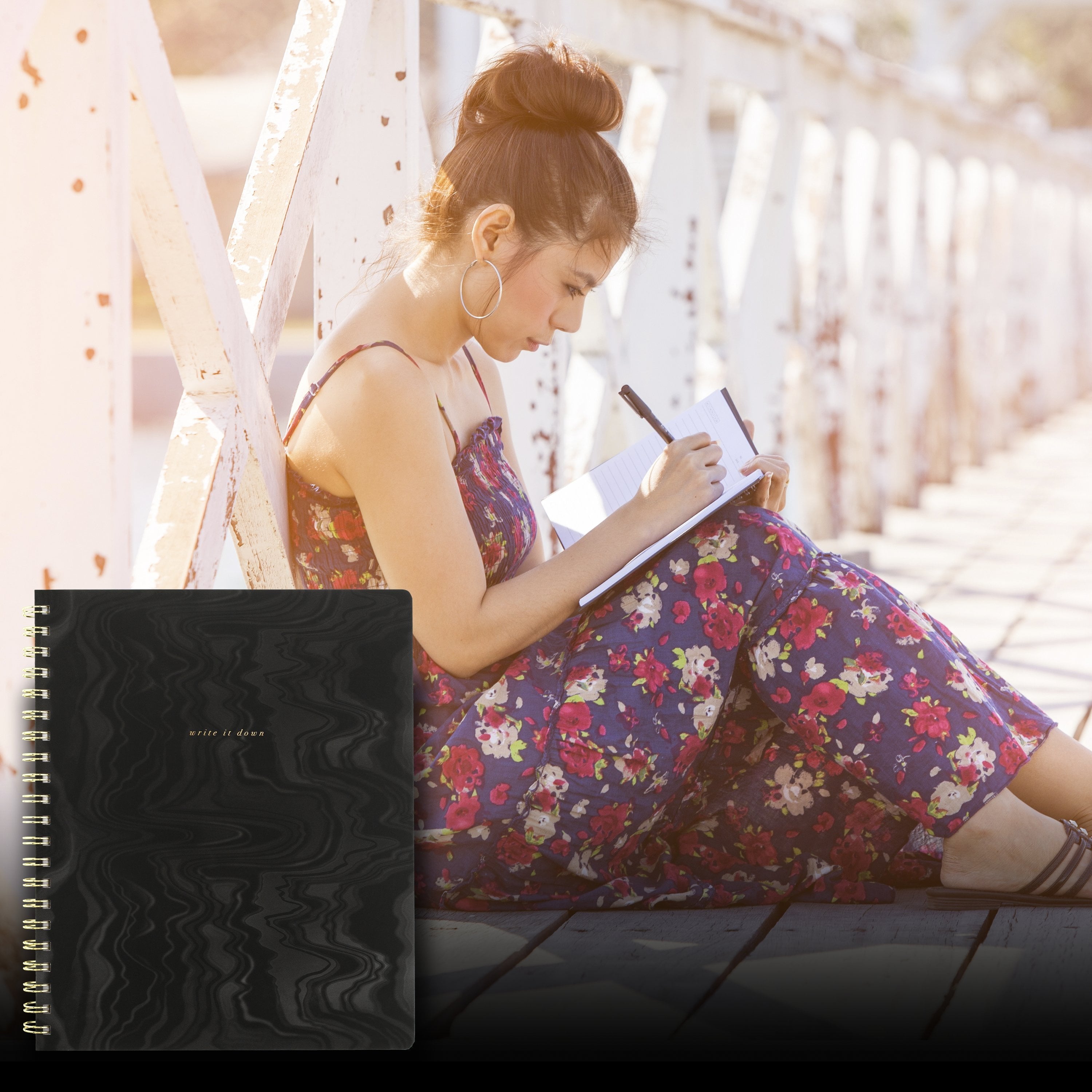 West Village by Mead™ hardcover notebook, 160 pages, large, 9" x 11" - Image 2