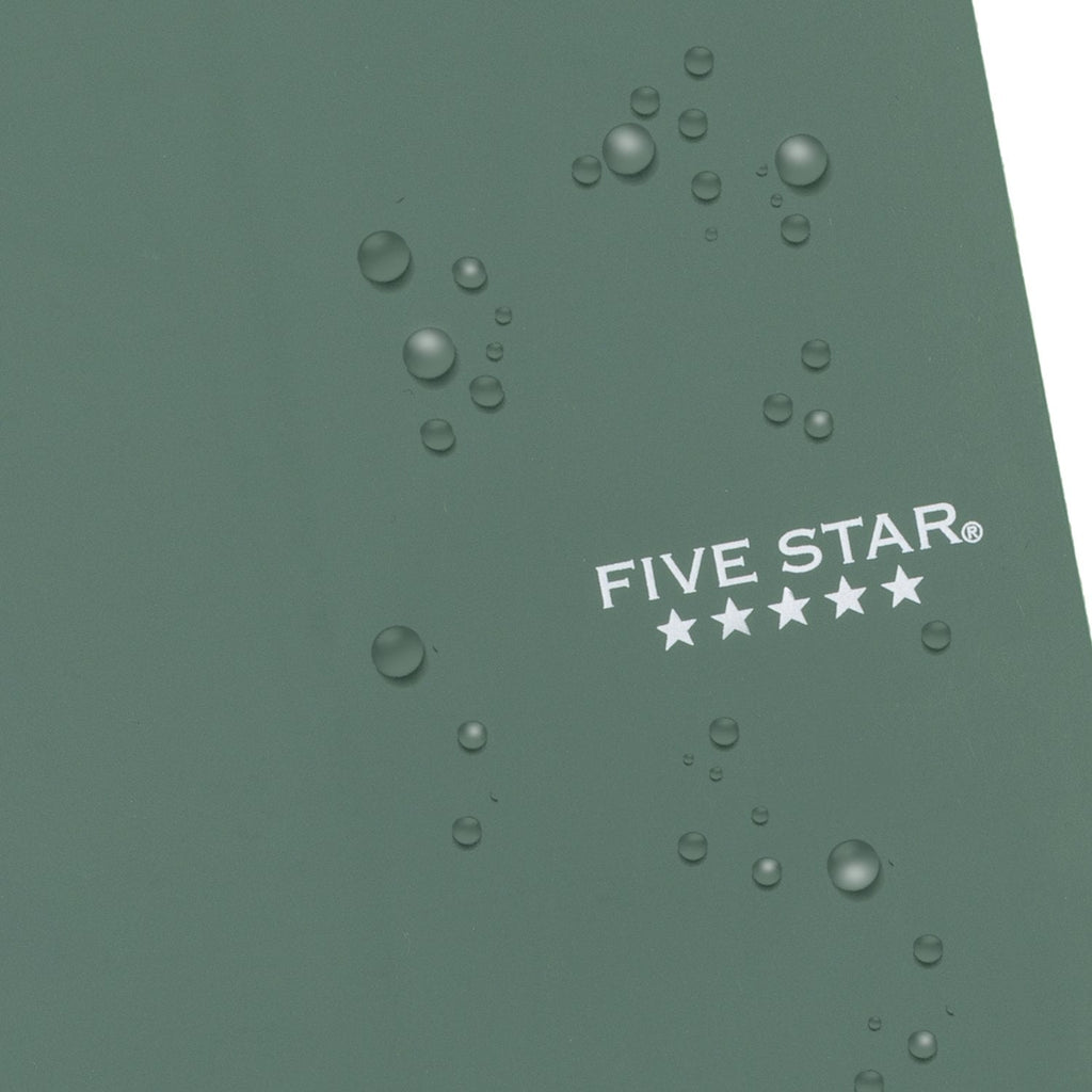Five Star Personal College Ruled Notebook, 4.5" x 7", Seaglass Green, Poly, Spiral, 80 Sheets - Image 3