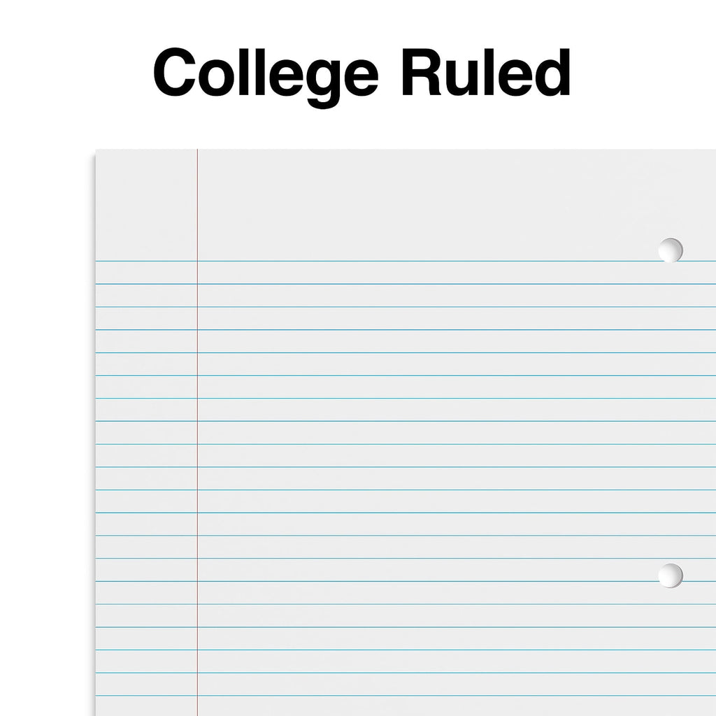 1-Subject Notebooks 8" x 10.5" College Ruled 70 Sheets Assorted Colors 6/Pack - Image 4