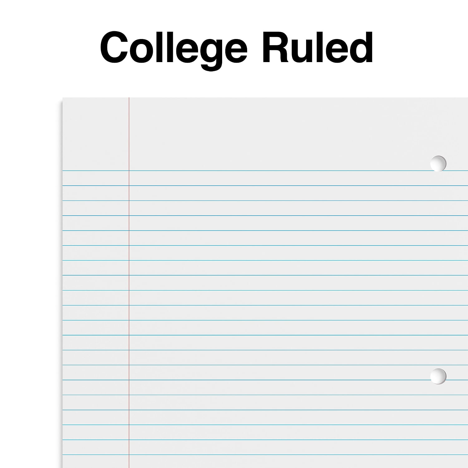 1-Subject Notebooks 8" x 10.5" College Ruled 70 Sheets Assorted Colors 6/Pack - Image 4