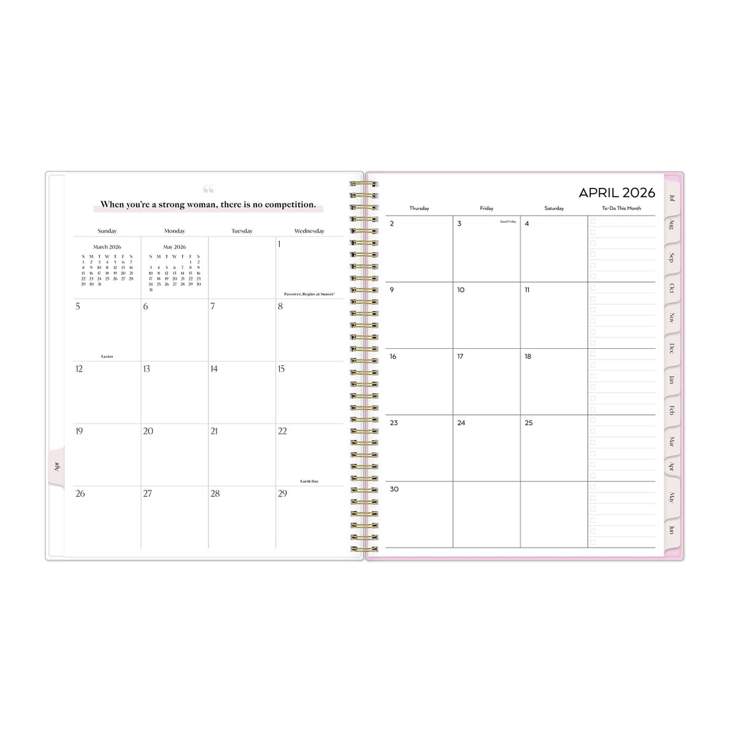for Monthly Weekly Planner, 8.5" x 11", Morgana Floral 15-Month (April 2026 - June 2027) - Image 5