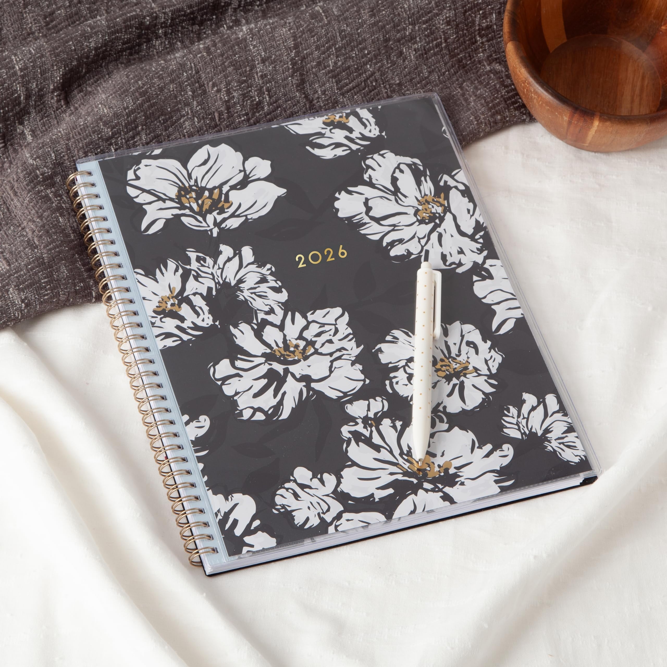 Blue Sky 2026 Weekly and Monthly Planner Calendar, January 2026 - December 2026, 8.5" x 11", Clear Pocket Cover, Laminated Tabs, Durable Twi - Image 2