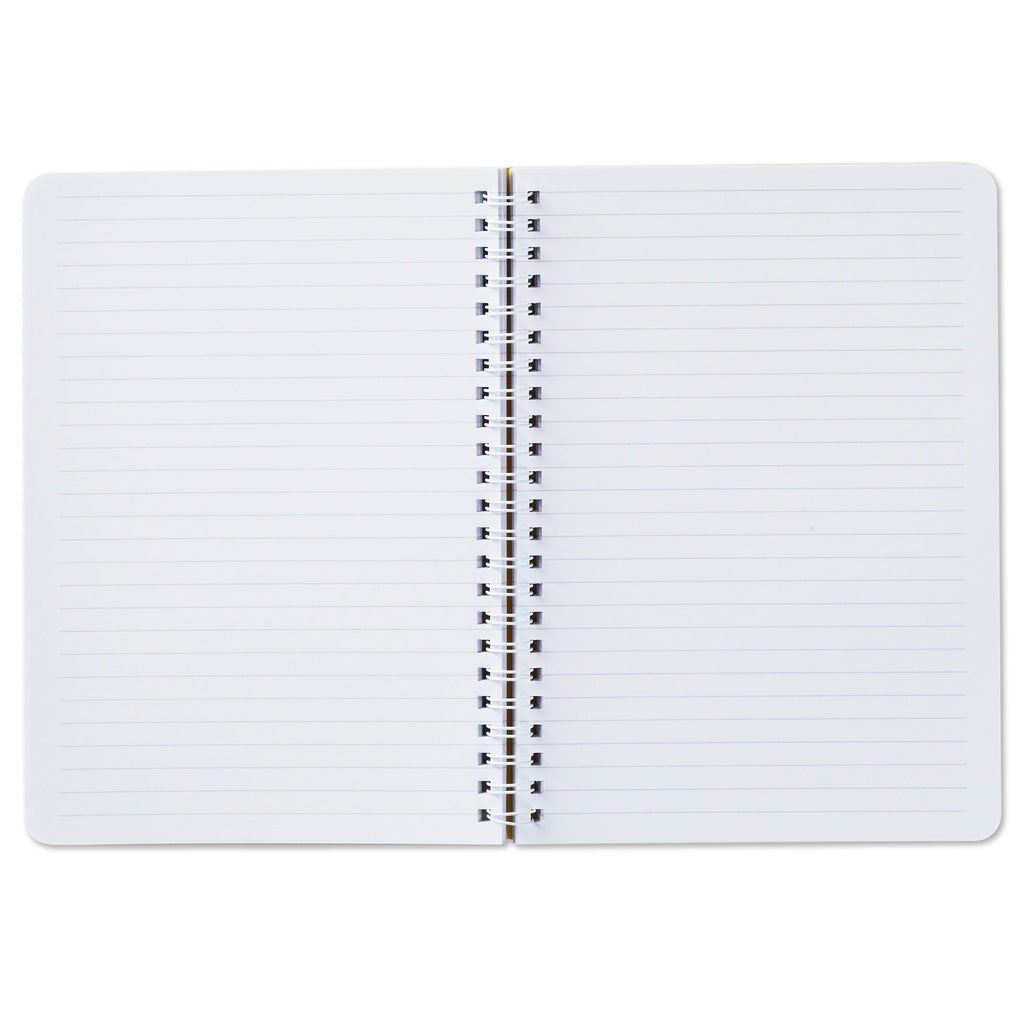 Hallmark Spiral Notebook, Wide Rainbow Stripe, 100 Pages - Image 4