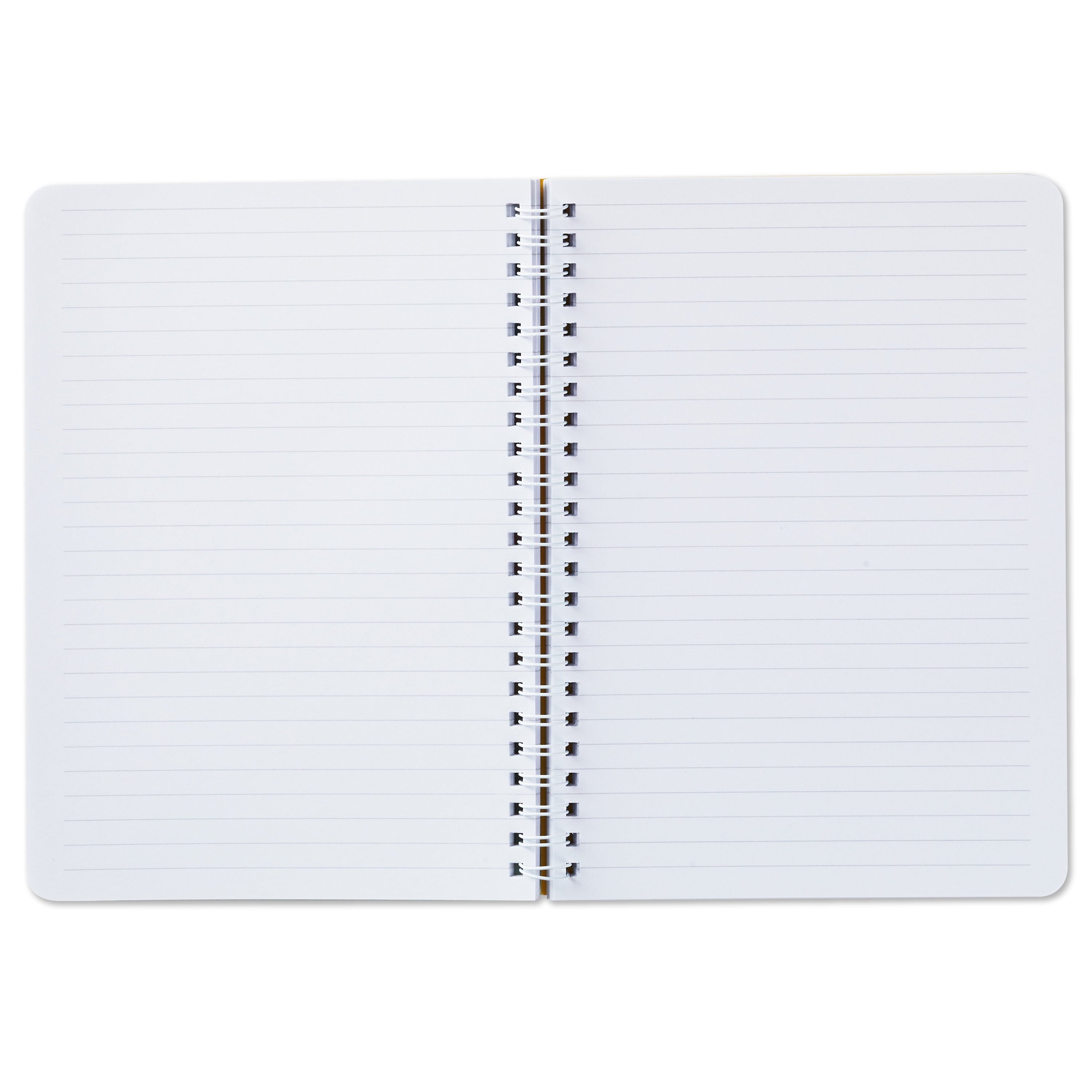 Hallmark Spiral Notebook, Wide Rainbow Stripe, 100 Pages - Image 4