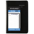 2026 Daily Appointment Book Planner, Black, Small, 5" x 8", G1000026