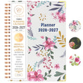2026-2027 Calendar Notebook(Jul.2026-Jun.2027,6.3"x8.5") Weekly Monthly for Women Men 2026-2027 Supplies-Flower
