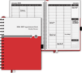 Appointment Book 20262027, Daily & Weekly Planner, 15-Minute Hourly Schedule, Large Hardcover 8.5x11, 18-Month Calendar