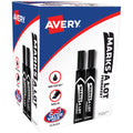Marks A Lot Permanent Markers, Large Desk-Style, Black, 36/BX