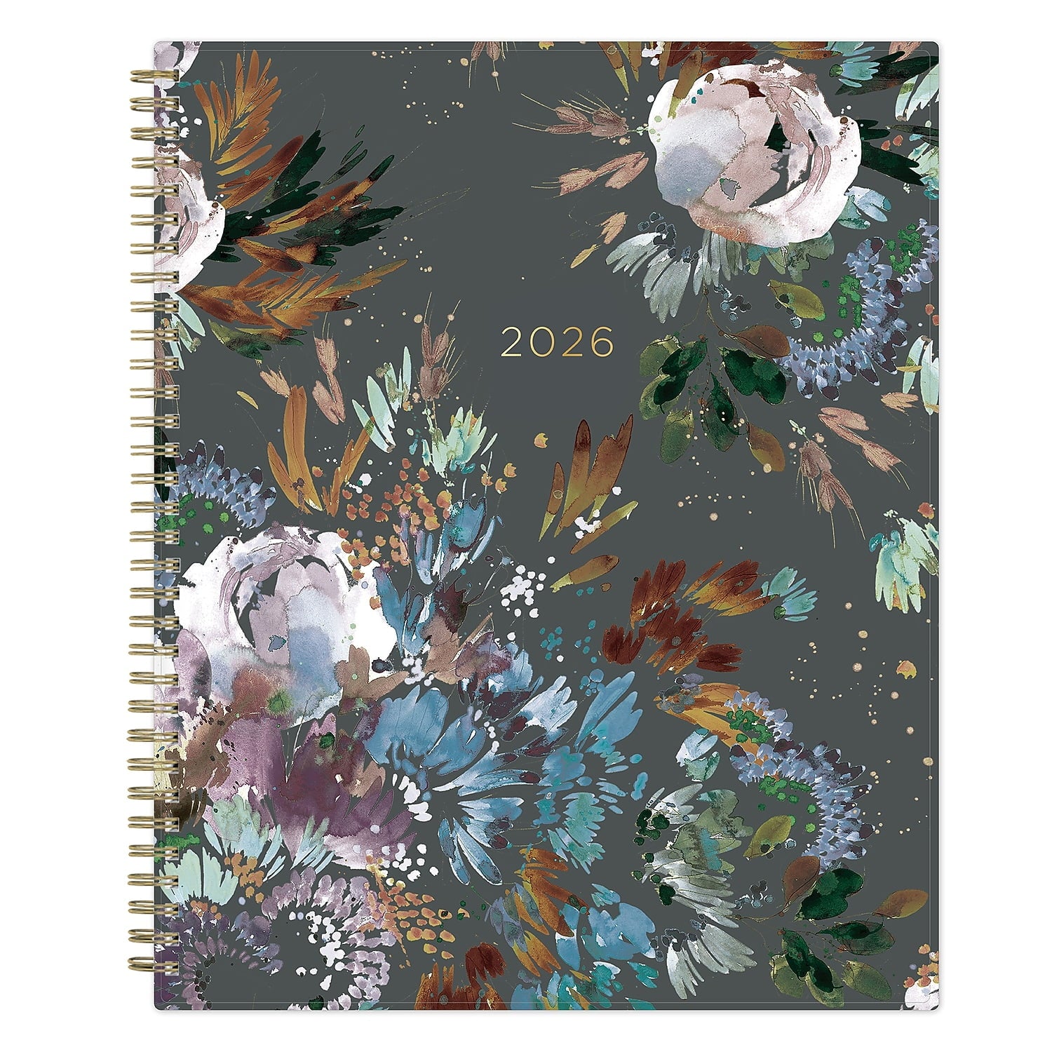 2026 Weekly and Monthly Planner Calendar, January 2026 - December 2026, 8.5" x 11", Flexible Cover, Laminated Tabs, D...