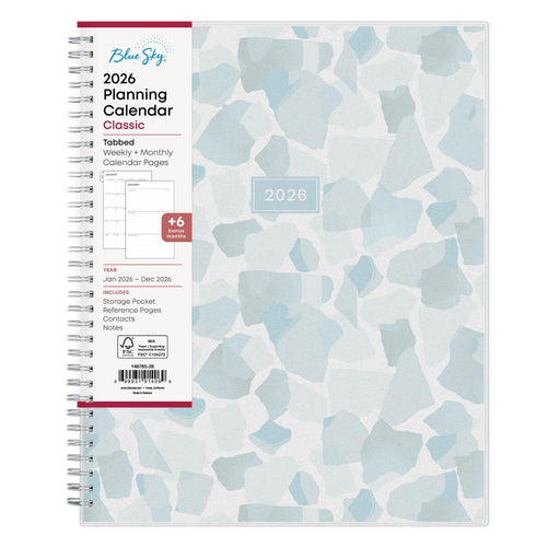 2026 Weekly and Monthly Planner Calendar, January 2026 - December 2026, 8.5" x 11", Flexible Frosted Cover, Laminated...