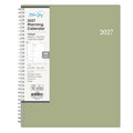 2027 Weekly and Monthly Planner Calendar, Includes January 2027 - December 2027, 8.5" x 11", Flexible Cover, Wireboun...