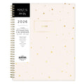 Ashley G 2026 Weekly and Monthly Planner Calendar, January 2026 - December 2026, 8.5" x 11", Flexible Cover, Wireboun...