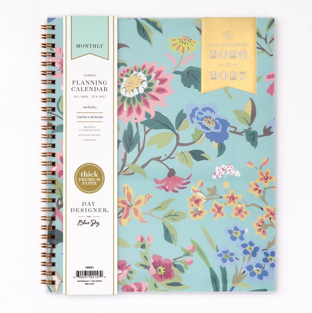 2026-2027 Monthly Academic Year Planner Calendar, July 2026 - June 2027, 8" x 10", Monthly Layout, Flexible Cover, Wi...