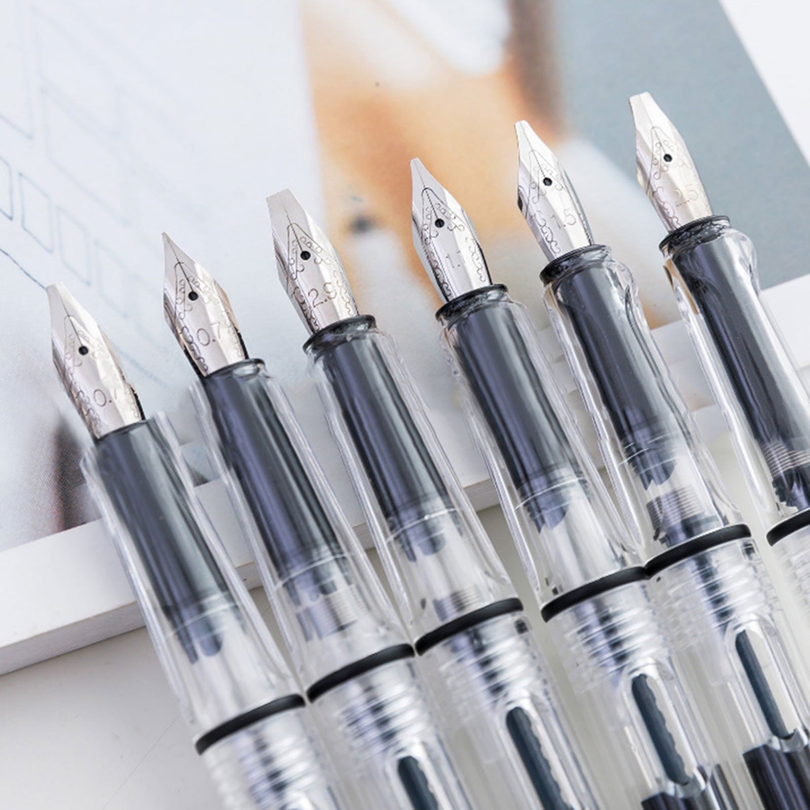 Calligraphy Pens Font Pen Calligraphy Pen Set for Ink Drawing Writing Greeting Card Calligraphy Lettering for Art,Calligraphy,and Sketching