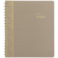 8" x 10", Timeless Taupe, Medium, Spiral, 80 Sheets