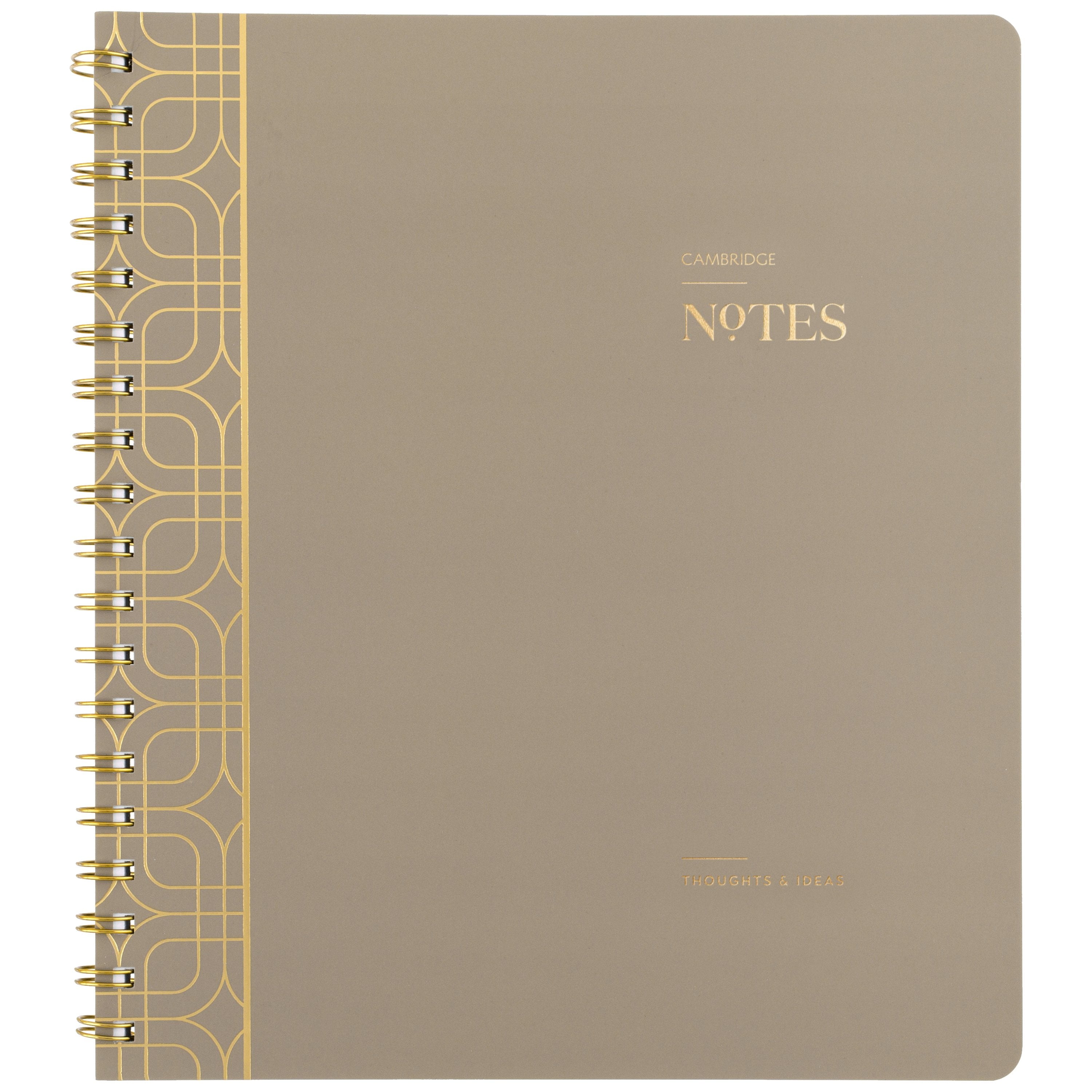 8" x 10", Timeless Taupe, Medium, Spiral, 80 Sheets