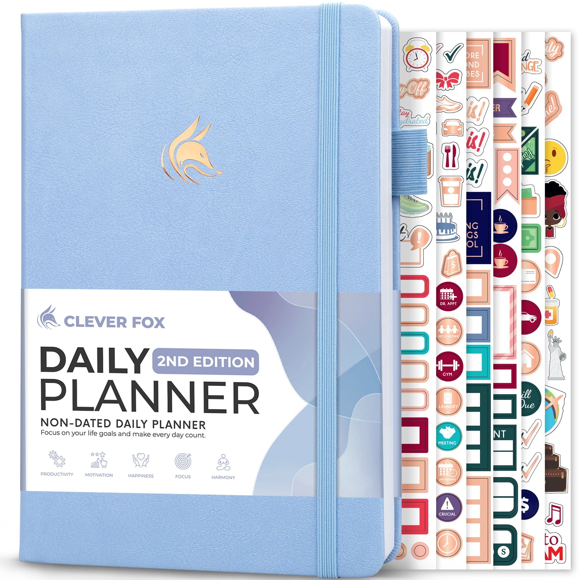 Clever Fox Daily Planner 2nd Edition
