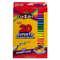 Washable Super Tip Art Markers, 20 Count