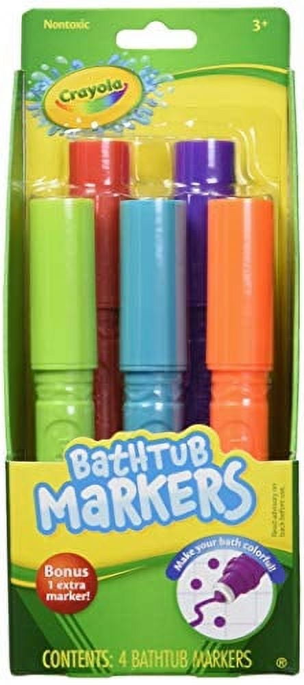 Bathtub Markers, 5 Count, Assorted Colors