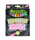 Broad Line Markers, 10 Ct Bold & Bright, School Supplies for Teachers and Kids