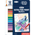 Ultra Fine Point Markers, Art Markers, Gifts for Teens, 12 ct
