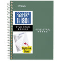 Spiral Notebook, College Ruled, 4.375" x 7", Seaglass Green
