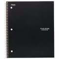 Five Star Spiral Notebook Plus Study App 1 Subject College Ruled 8 12 x 11 Black