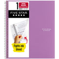 Notebook + Study App, 1 Subject, Wide Ruled, 8" x 10.5", Amethyst