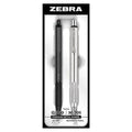 Pen G-750 and M-701 Retractable Gel Pen/Pencil Gift Set, Premium Metal Barrel, Medium/Fine Point, 0.7mm, 2-Pack (10512)