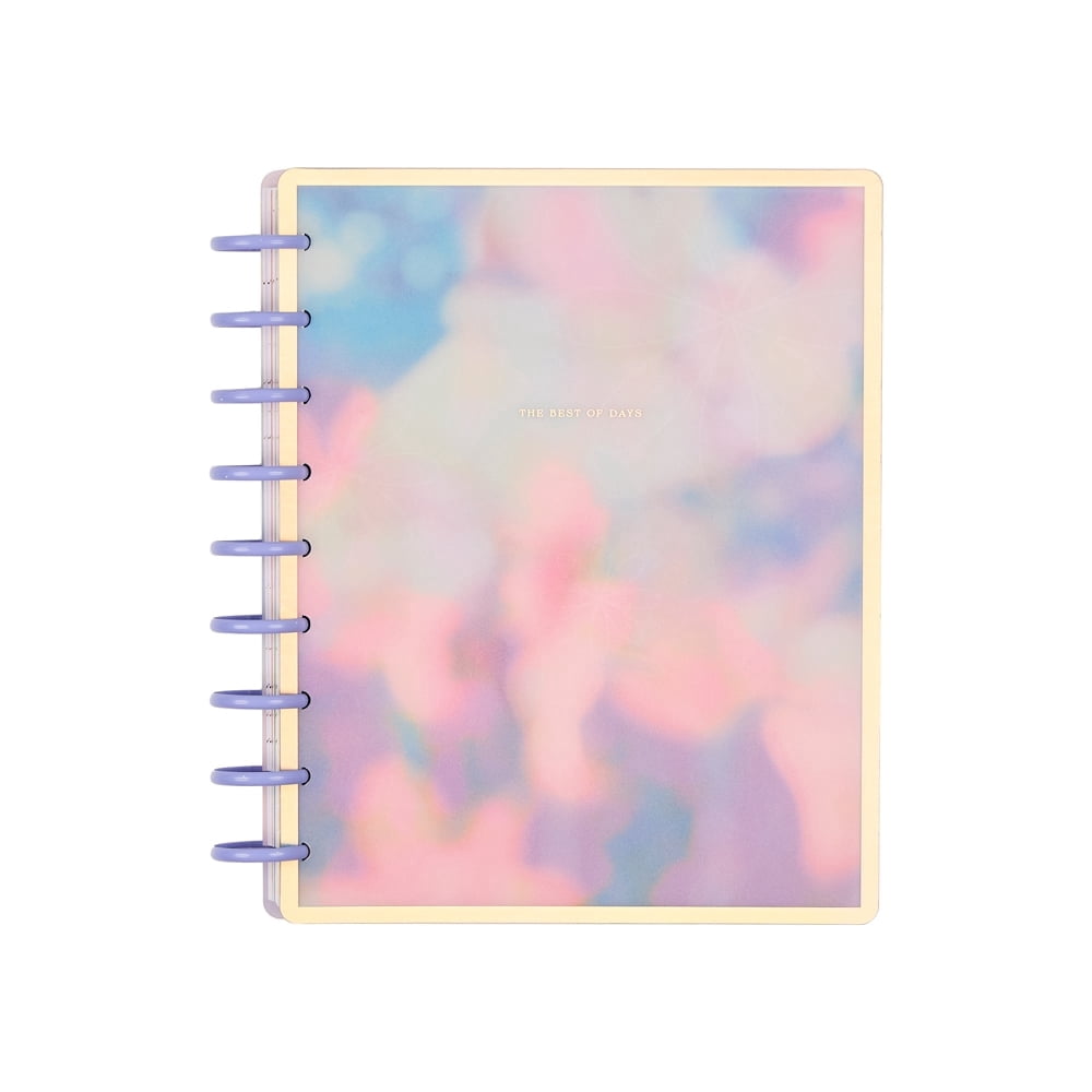 Blurred Fleurs Dated 12-Month Planner, July 2026 June 2027, Classic Size, board Layout, Disc-Bound, 3 Bonus Months, 2...