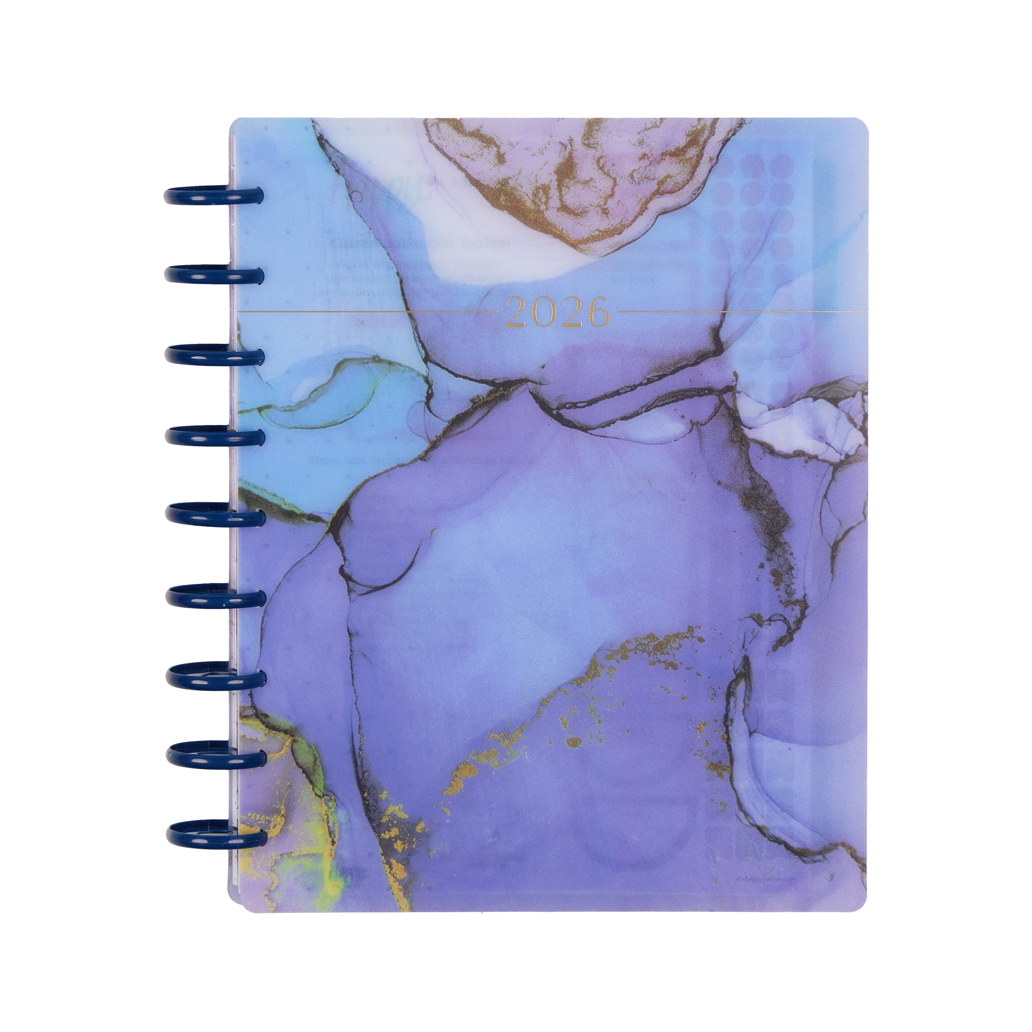 Monthly Weekly Classic PlannerJan- December 2026 Ethereal Elements, 2 Sticker Sheets Included, Disc Bound