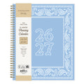 for Monthly Weekly Planner, 8.5" x 11", Hanky Blue 15-Month (April 2026 - June 2027)