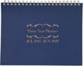 3 Year Calendar Planner Blue, 11 * 8.5'' JUL 2025 - JUN 2028