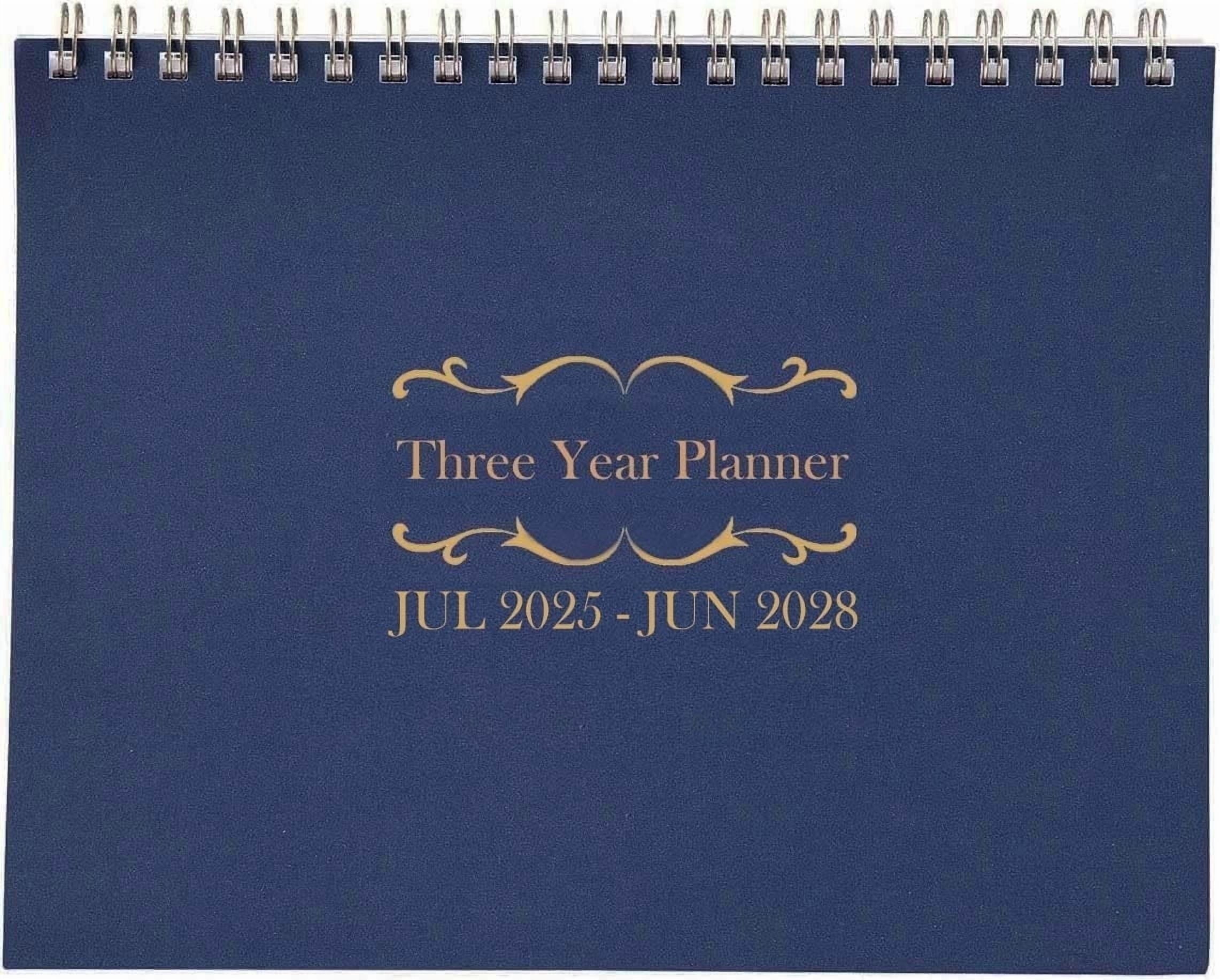 3 Year Calendar Planner Blue, 11 * 8.5'' JUL 2025 - JUN 2028